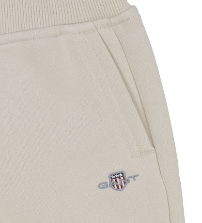 GANT Sweatpants - Shield - Soft Oat