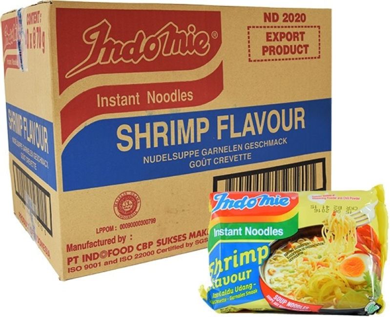 Indomie Instant Noedels Garnalen Smaak 70gX40