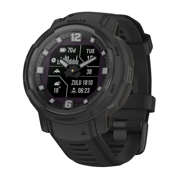 Garmin -  Armbanduhr Instinct Crossover Solar Tactical