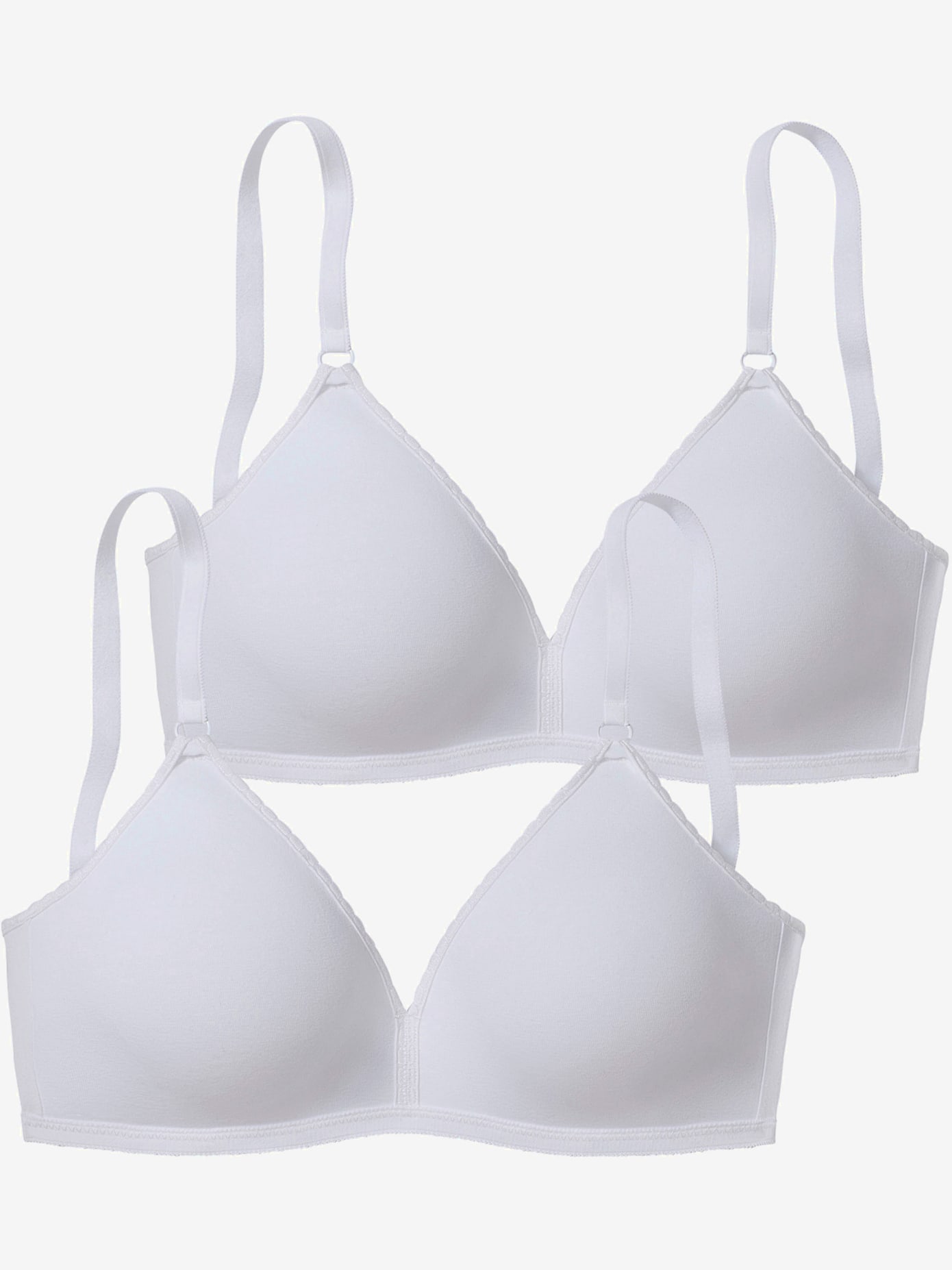 Soutien-gorge doux, bonnets préformés sans doublure
