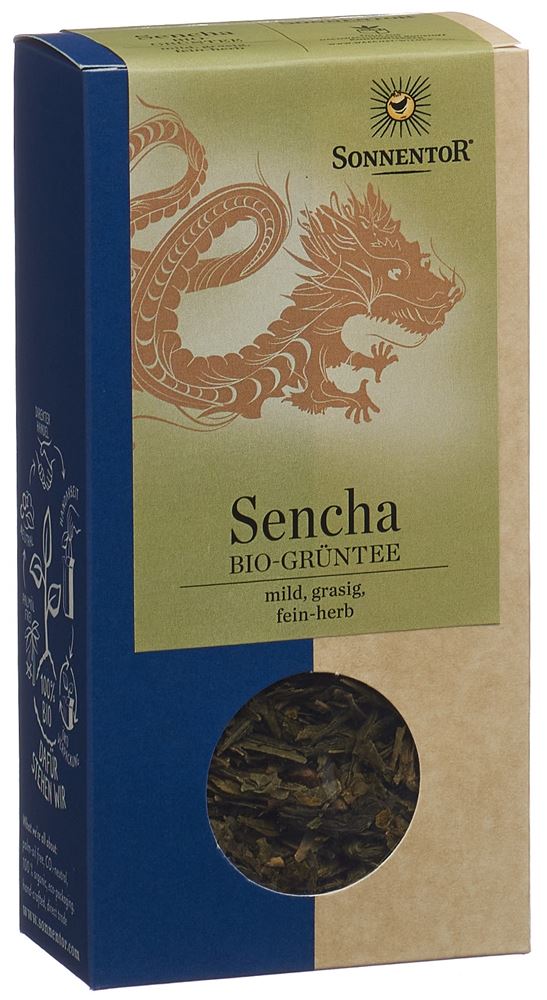 SONNENTOR Grüntee Sencha<br>70 g, Beutel, TEES, offen BIO