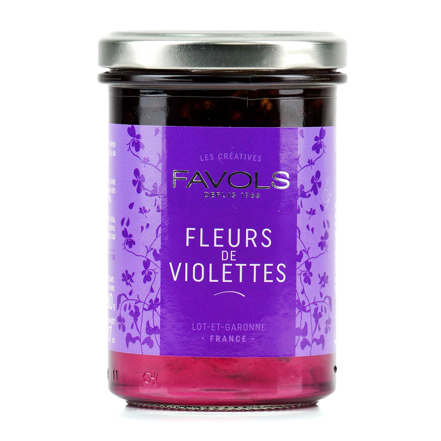 Confit de fleurs de violette - Les Créatives Favols