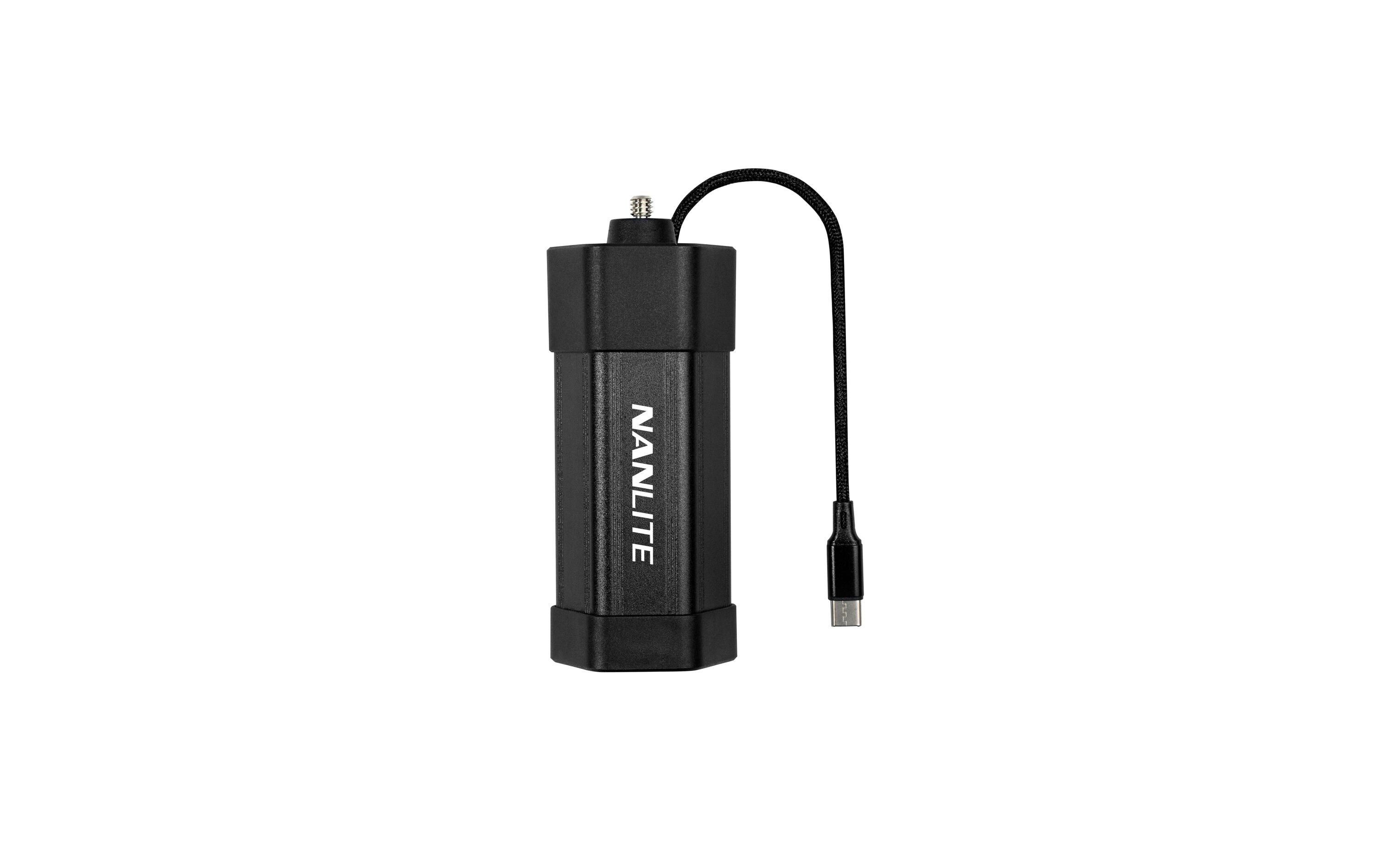 Batteriegriff BT-BG-F550NP-F Batteriegriff mit USB-C Kabel für PavoTube II 6C und LitoLite 5C