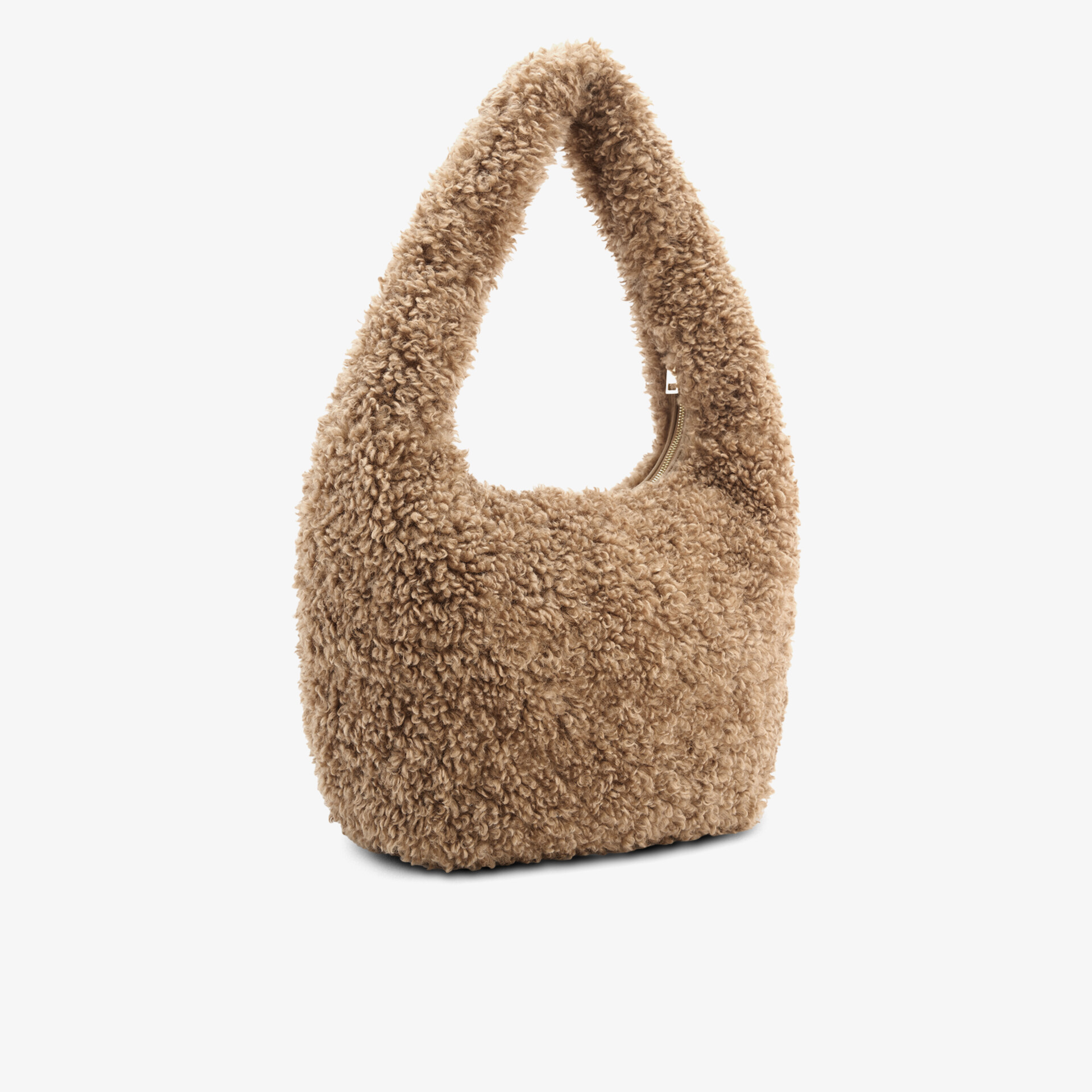 SEIDENFELT Damen Umhängetasche braun