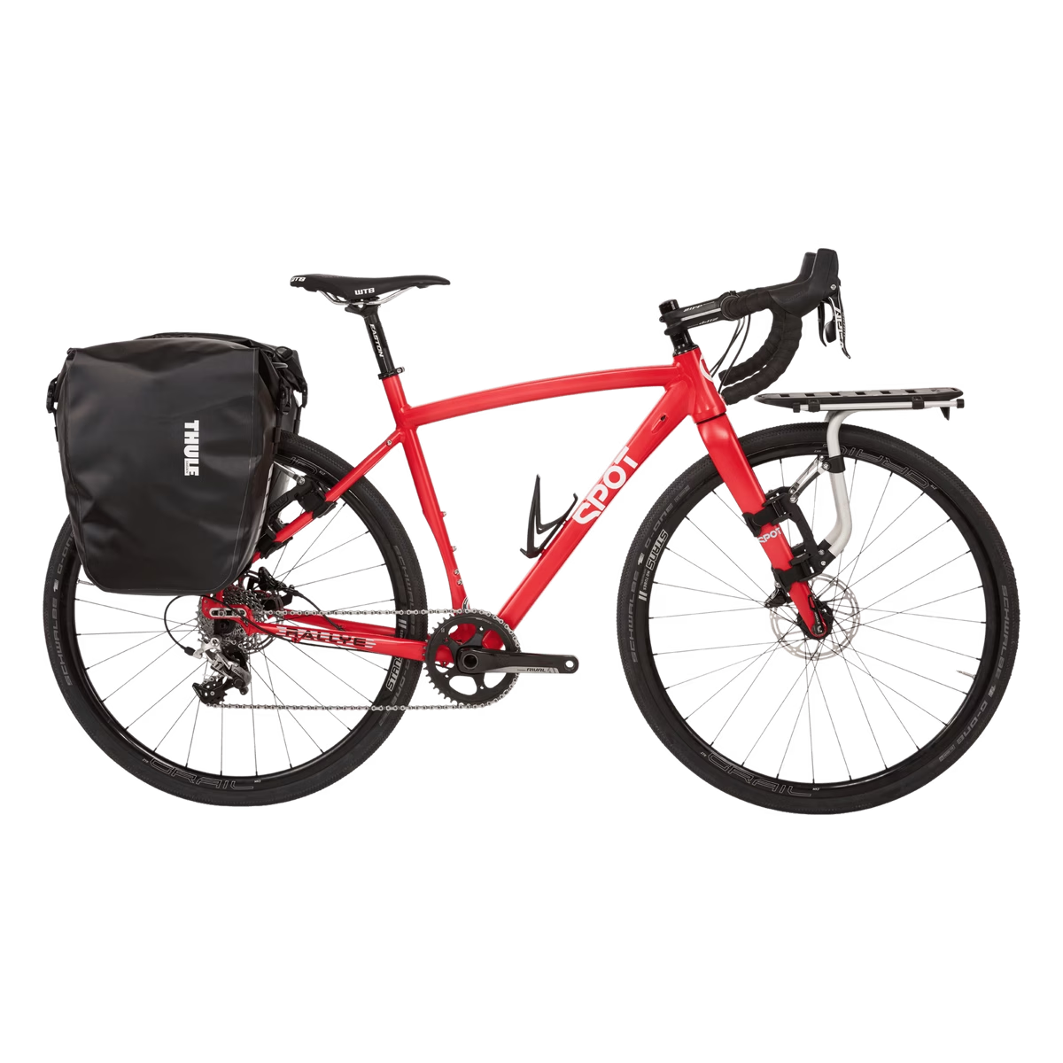 Thule Shield Vandtæt Cykeltaske 2x25L Gul