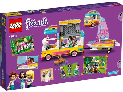 LEGO Boscamper en zeilboot (41681)