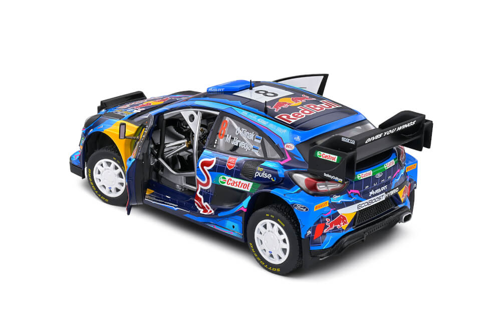 1:18 Ford Puma Rally1 Hybrid #8 blau