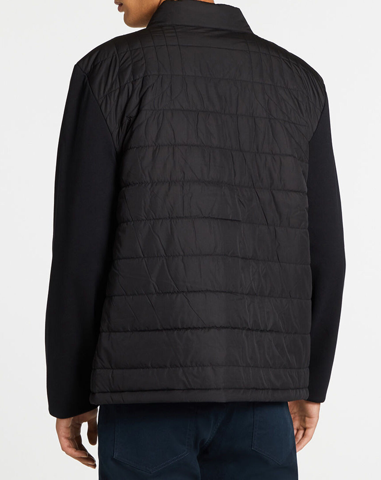 Hackett London Blouson Aston Martin Racing Jersey bimatière noir