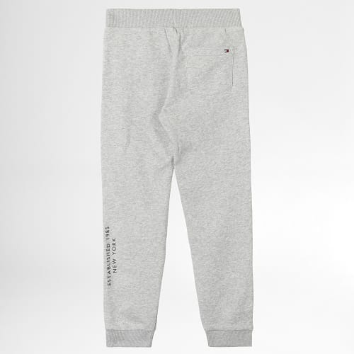 Pantalon Jogging Enfant Logo 7982 Gris Chiné