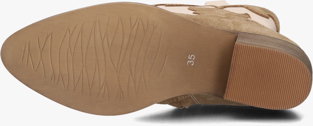 WYSH beige wysh cowboylaarzen nolia