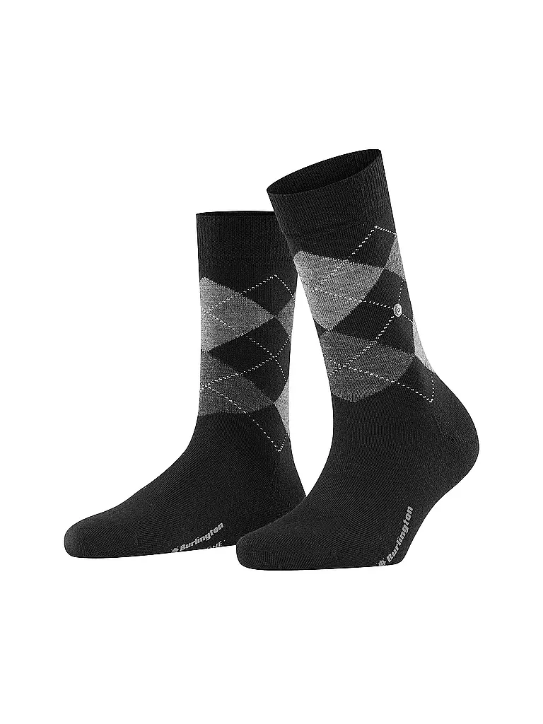 BURLINGTON Damen Socken MARYLEBONE 36-41 black schwarz