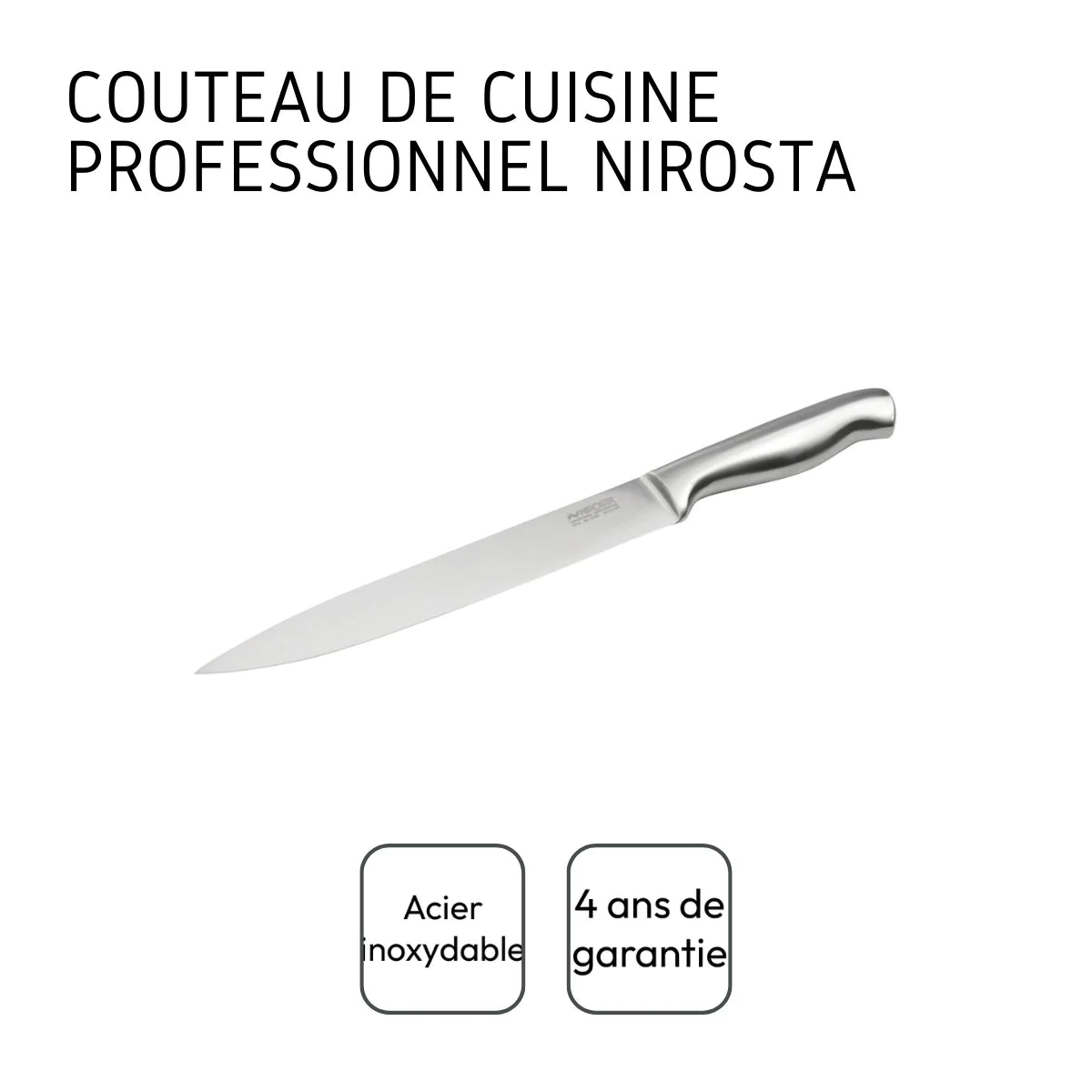 Couteau de cuisine 33,5 cm lame de 20 cm Star