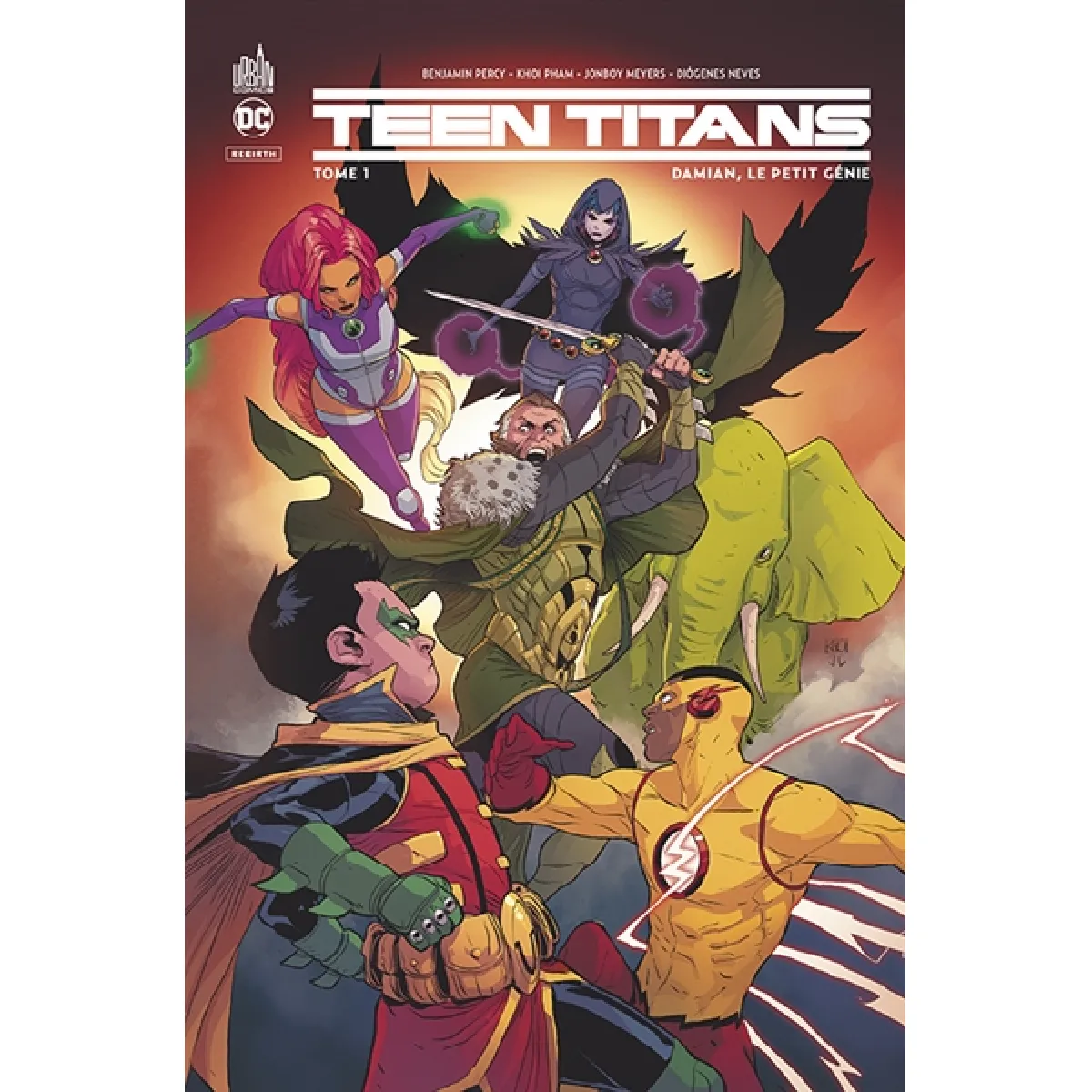 Teen titans. Vol. 1. Damian, le petit génie · Occasion