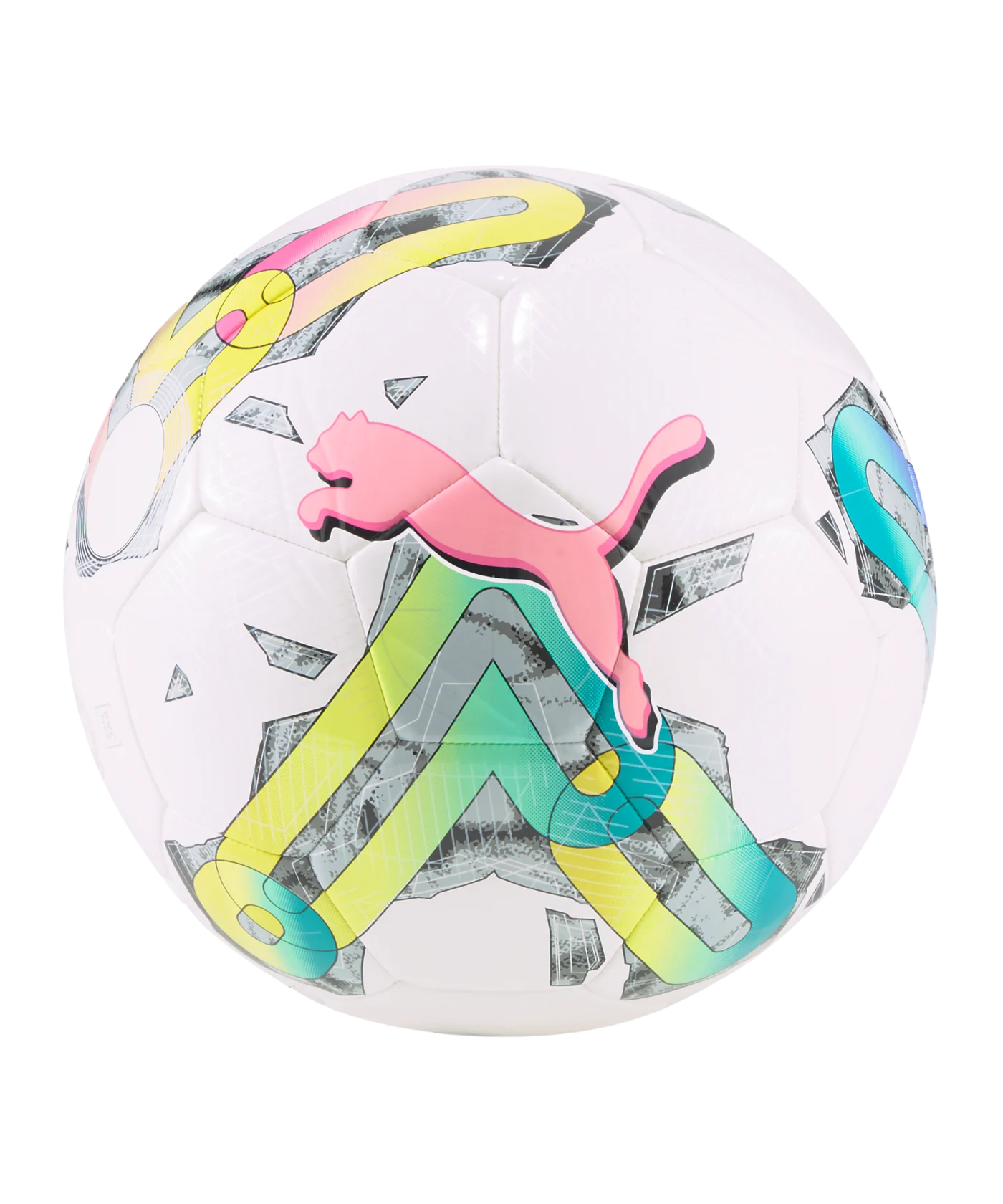 PUMA Orbita 6 MS Trainingsball Weiss F01