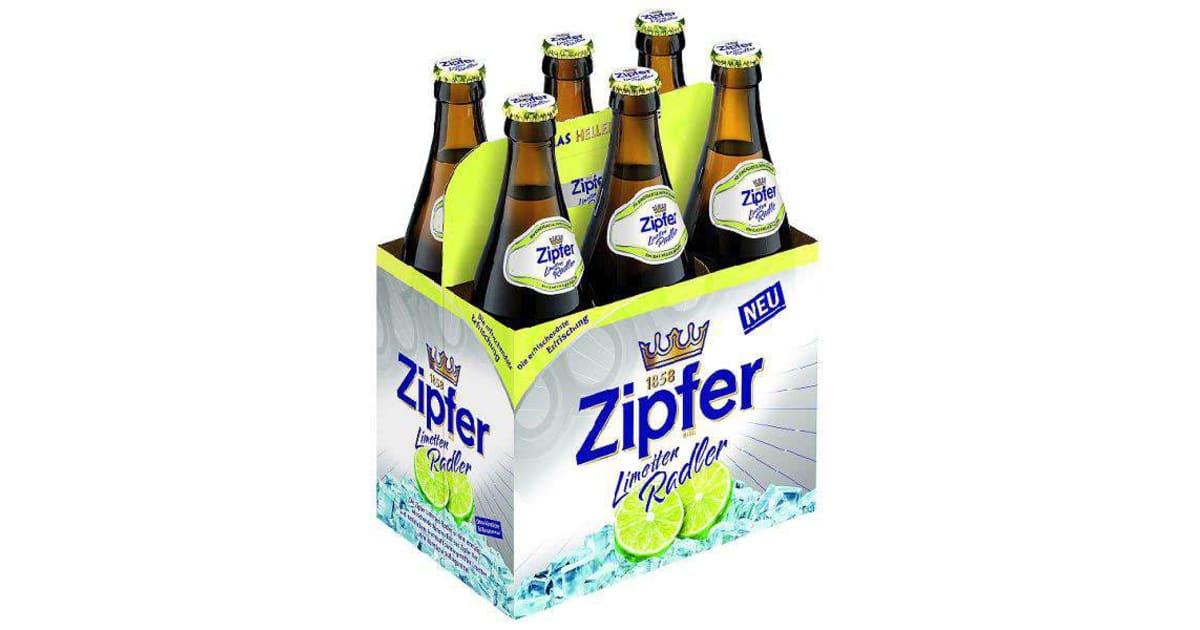 Zipfer Limetten Radler Tray 6x 0,5 Liter (Mehrweg)