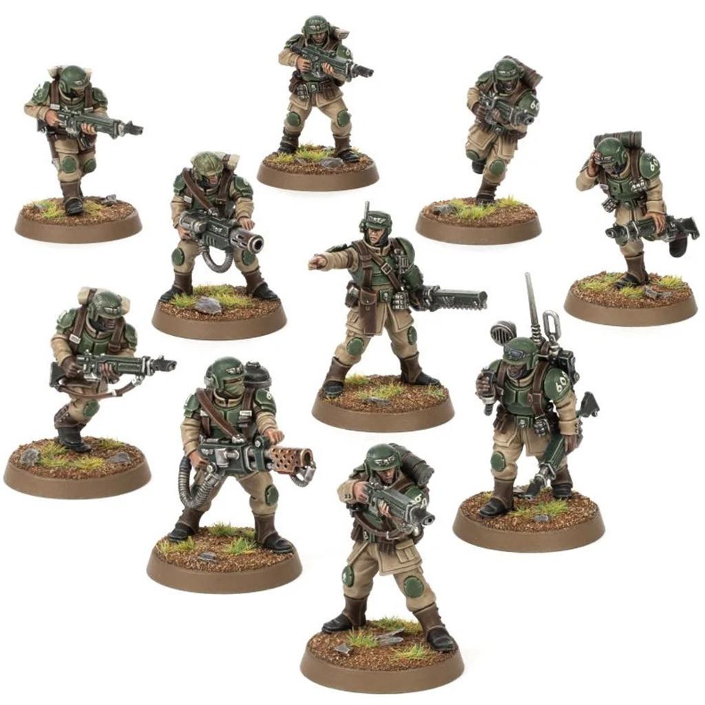 Warhammer 40K : Astra Militarum - Cadian Shock Troops