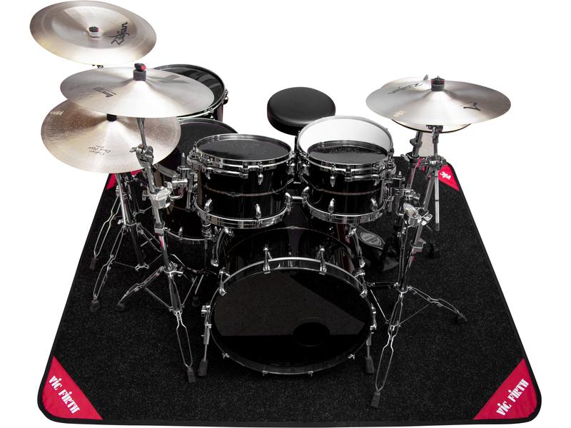 Vic Firth Teppich Deluxe Drum-Teppich Drumteppich zur Unterstützung und Sicherung der Drums
