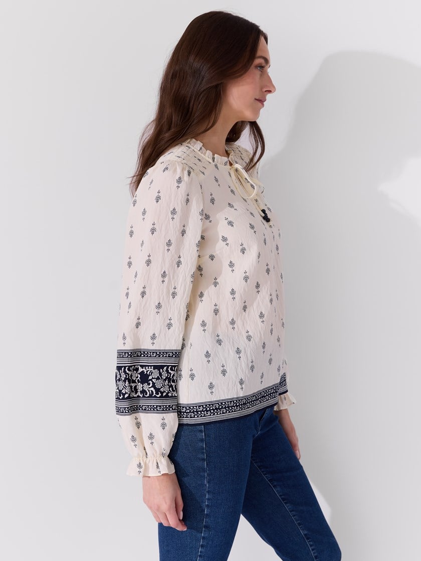 Lena bluse Marshmallow