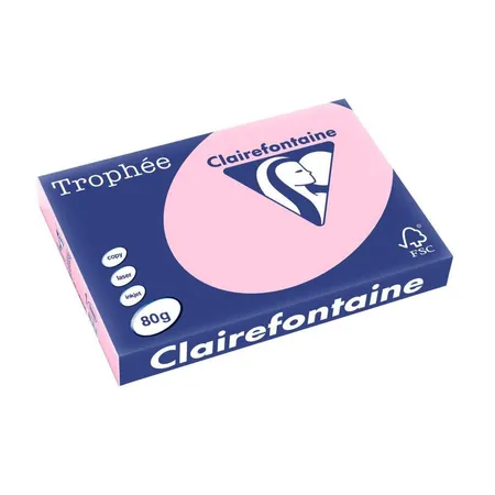 Clairefontaine Tropheé Papier rosa, A3, 500 Blatt
