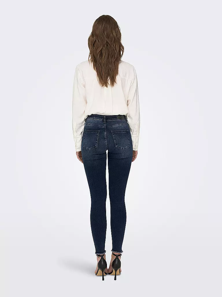 ONLY Jeans Skinny Fit 7/8 ONLBLUSH blau