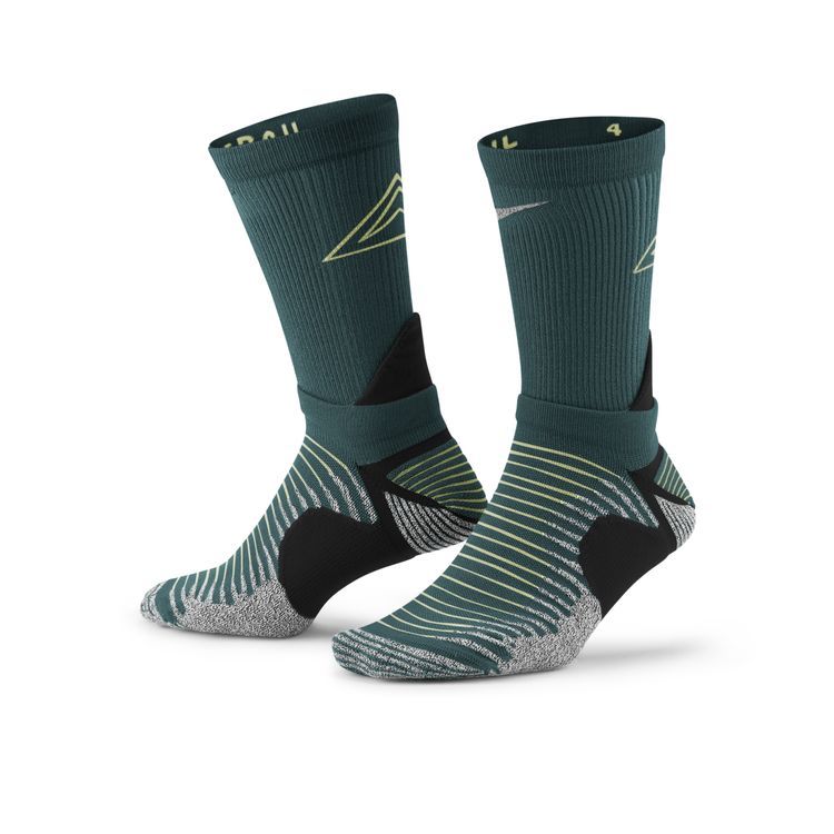 nike dri fit trail running crew socks 18 cu7203 311