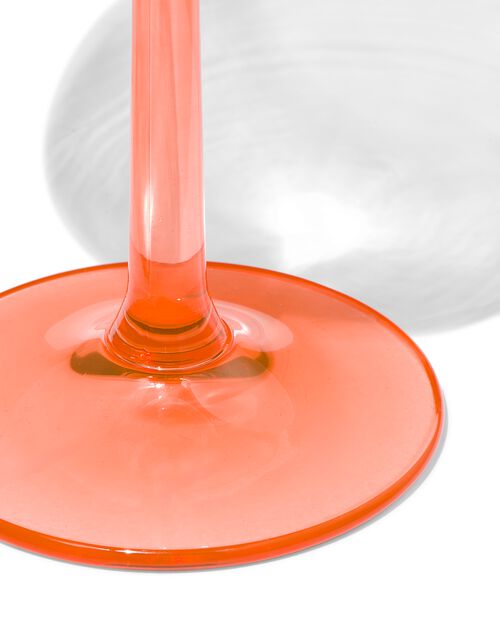verre à vin 430ml vaisselle dépareillée verre avec corail