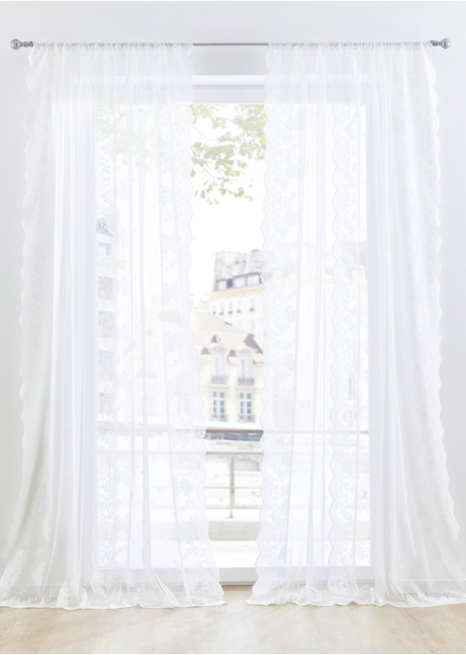 Voilage jacquard (1 pce)