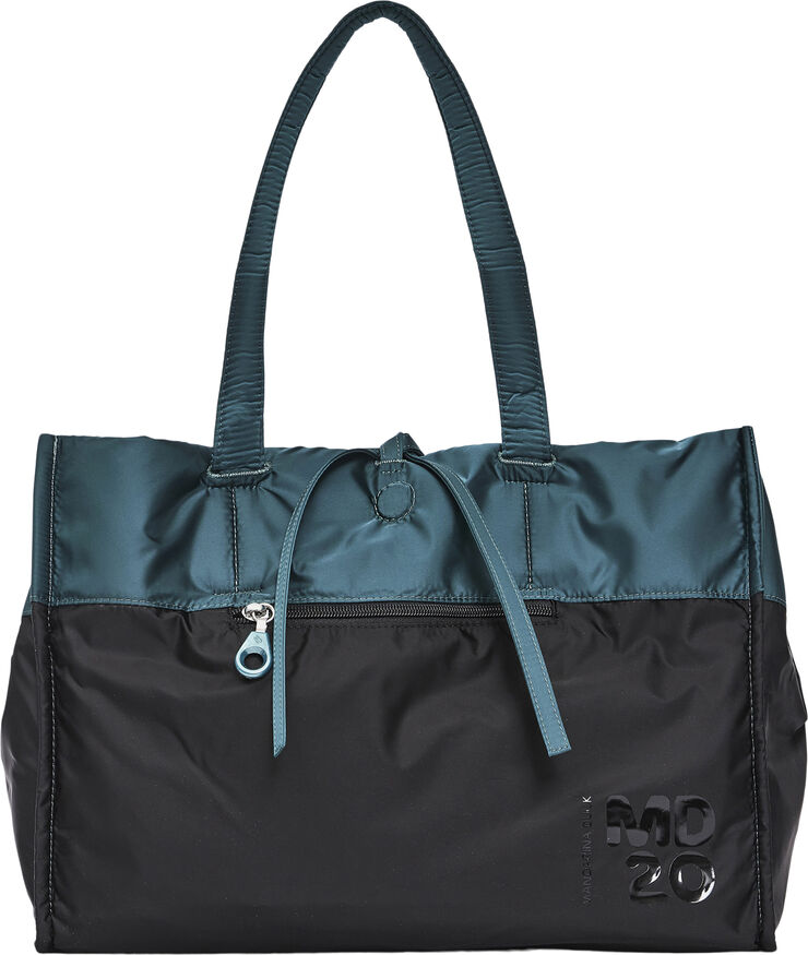 Mandarina Duck MD20 BALLOON SHOPPER M / RAIN FOREST Rain forest
