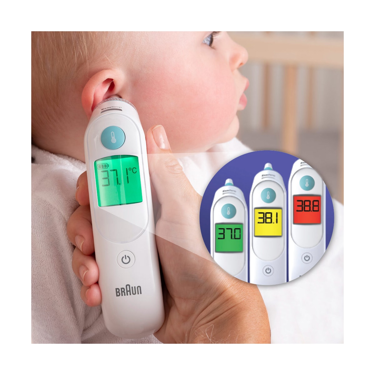 Braun ThermoScan 6 med Age Precisioned IRT6515NOEE