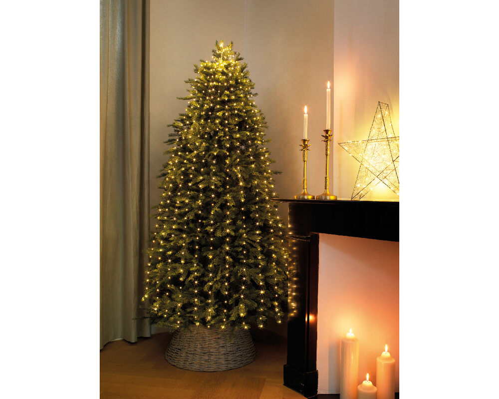 Lumineo Micro-LED - Kerstboomverlichting - 408 - Warm wit - 180 cm