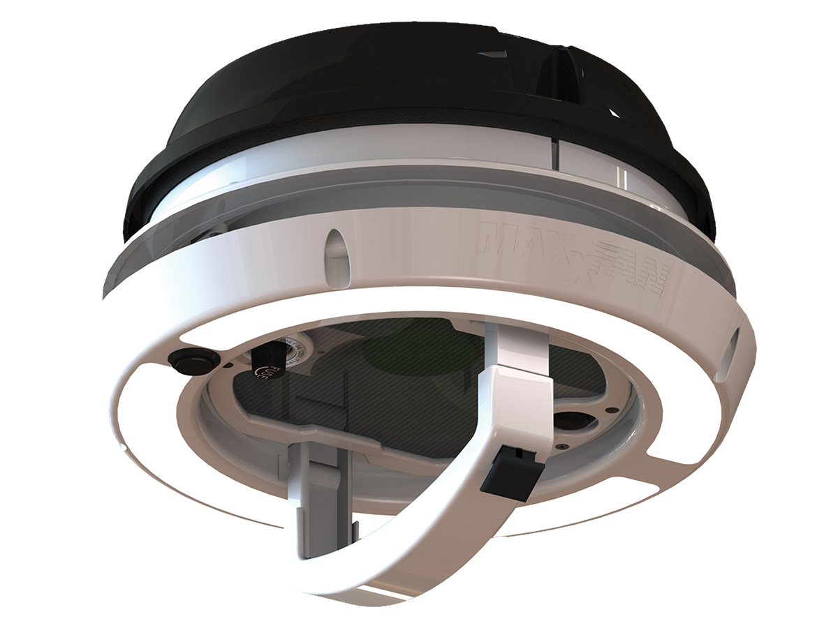 Maxxfan dome plus dakventilator - black