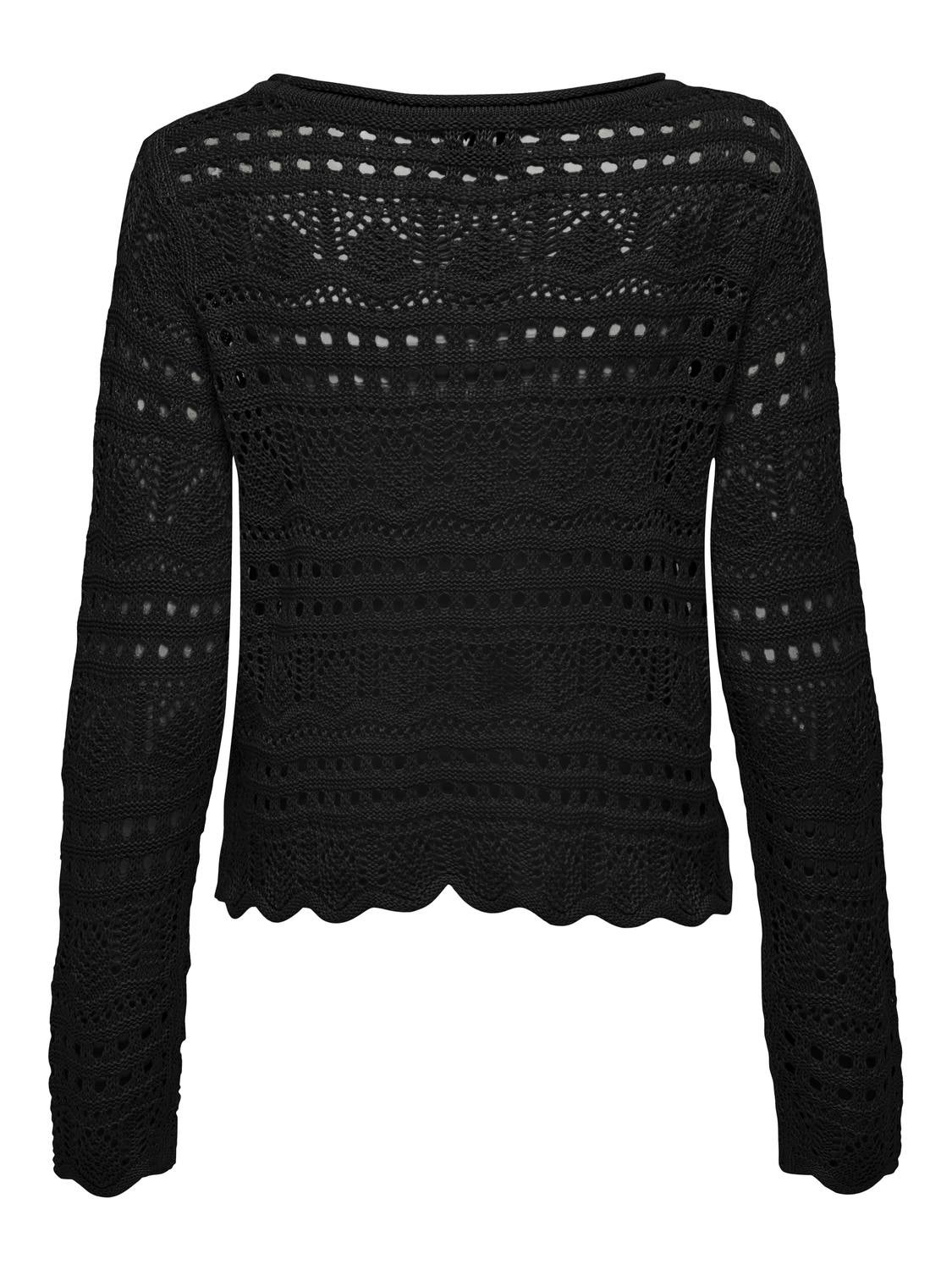 JDYSUN Strickpullover Black
