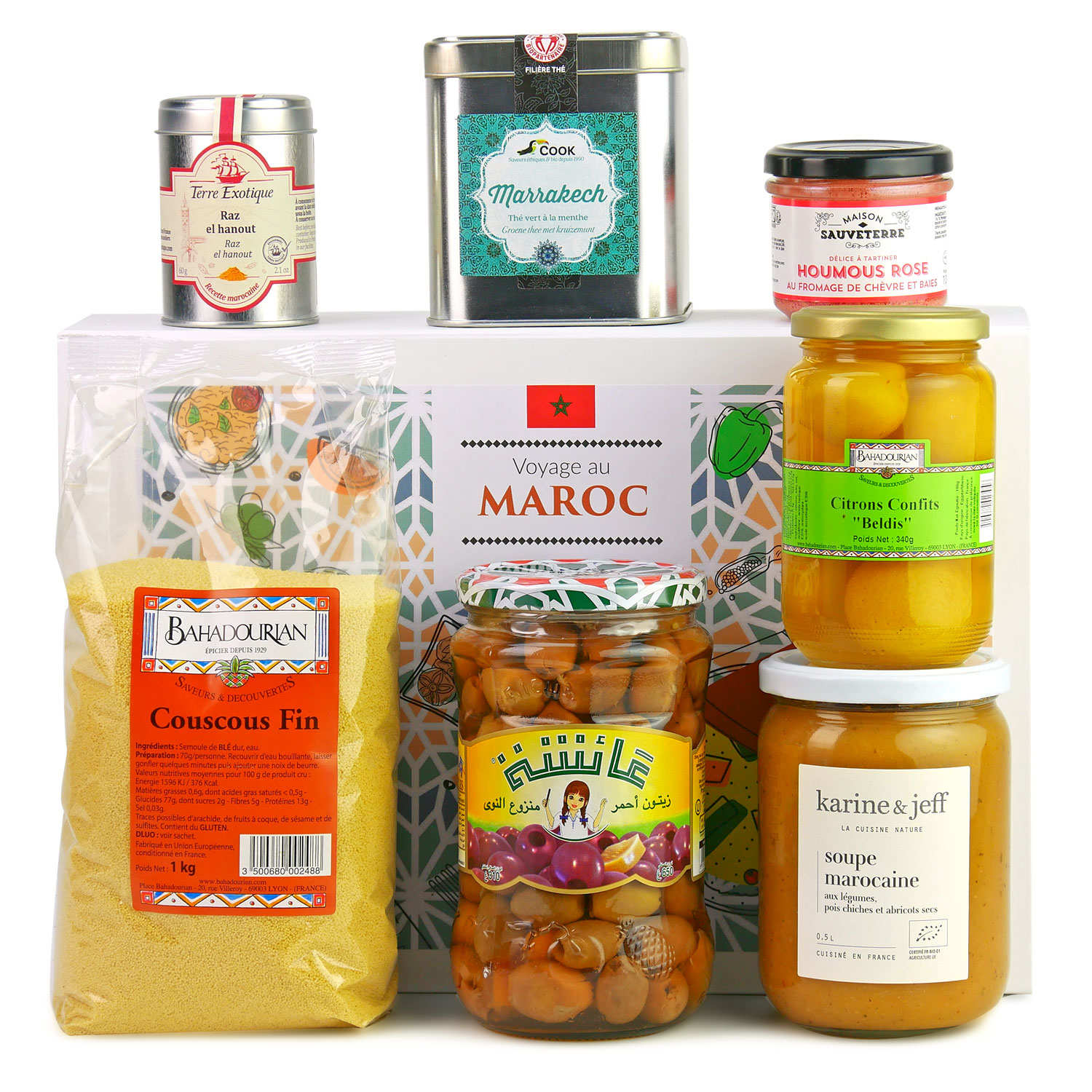Coffret Cadeau Voyage au Maroc