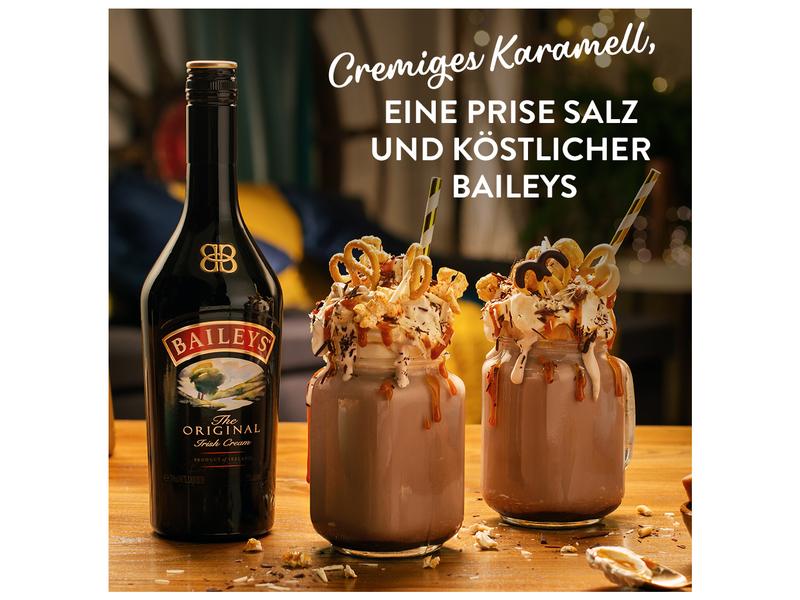 Baileys Salted Caramel 0.7 l Aromatische Spirituosen Spezialität mit Salzkaramellgeschmack