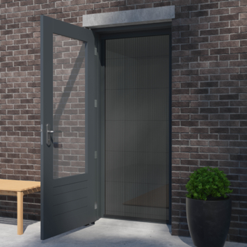 Livn opbouwkader antraciet 260x260 cm