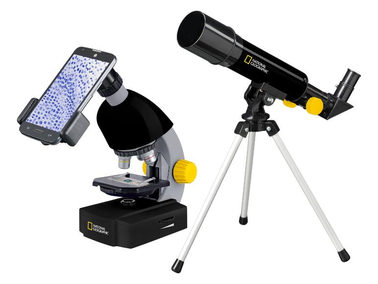 Telescoop en microscoop set