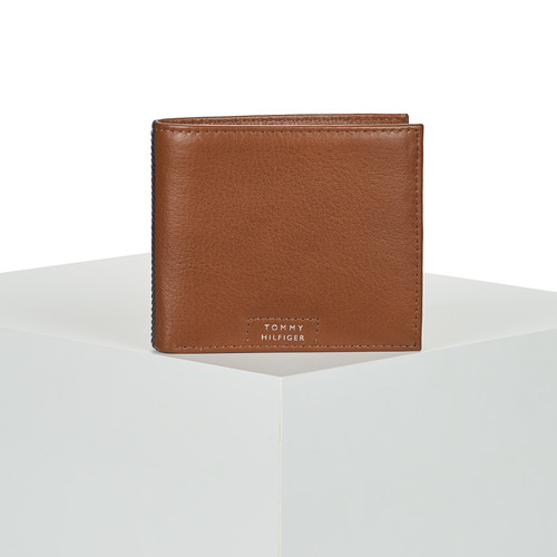 Tommy Hilfiger - TH PREM LEATHER CC & COIN - Camel