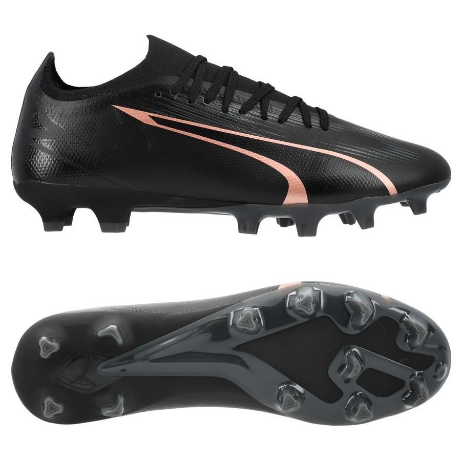 PUMA Ultra Match FG/AG Eclipse - Noir/Copper Rose