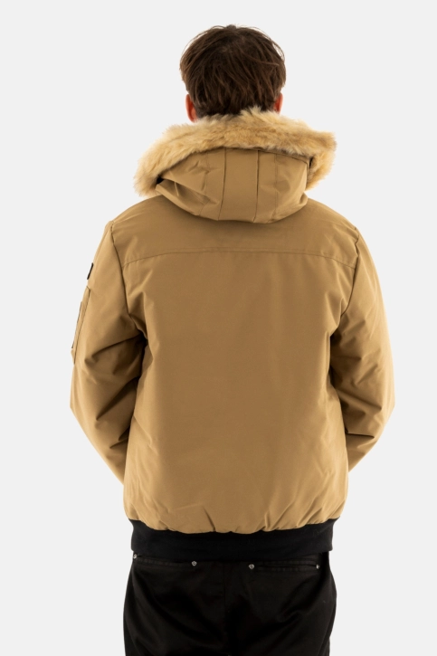 Blousons et vestes schott keyburn dark beige
