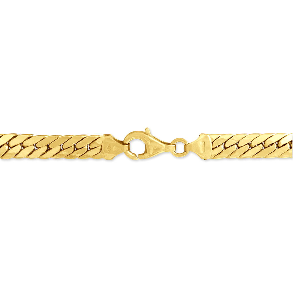 Bracelet Izel Maille Anglaise Or Jaune