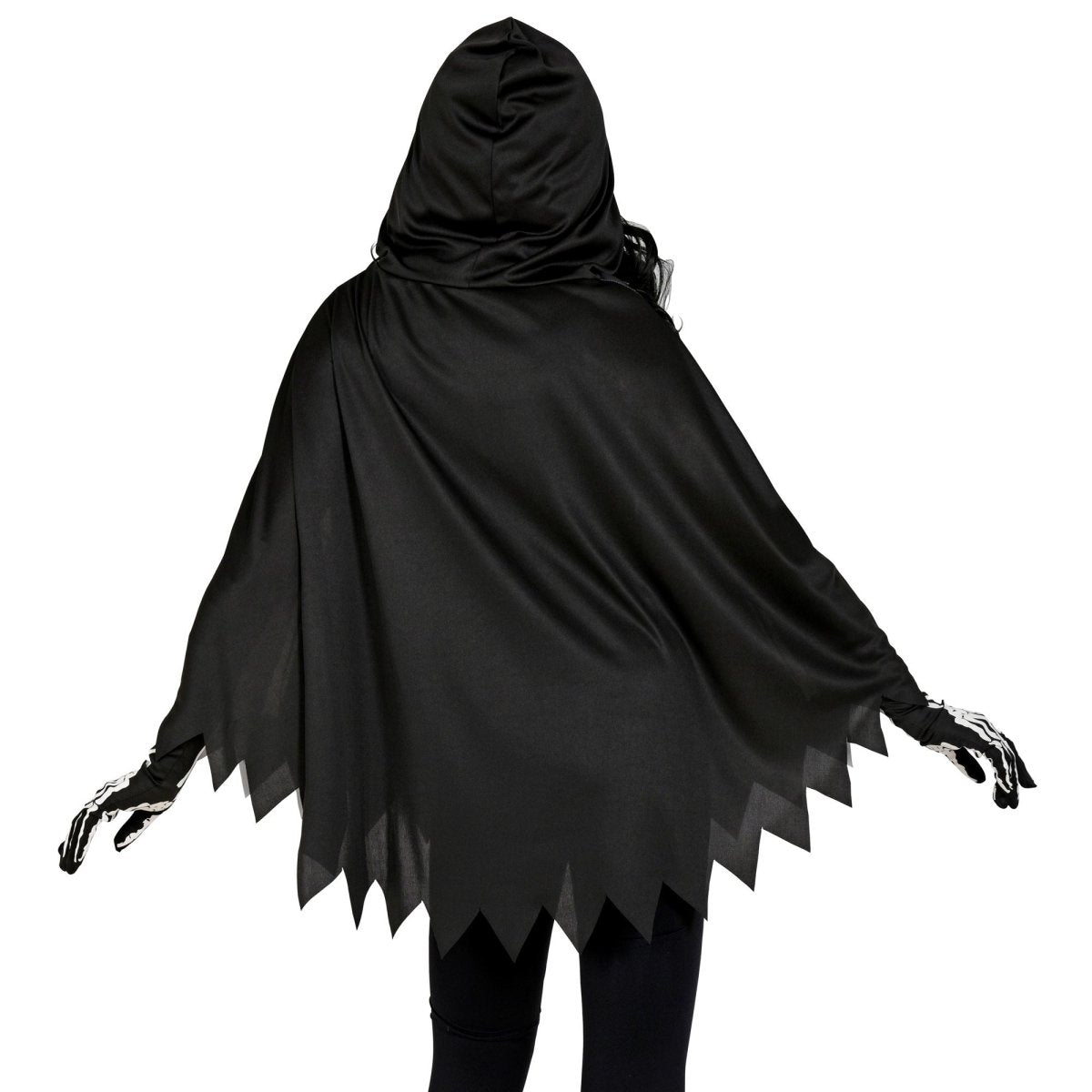 Halloween Poncho Skelet