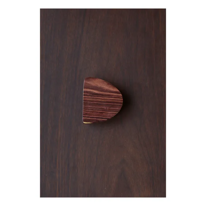 Nastassia Brame Bouton de porte - Patère Niki | Bois de rose