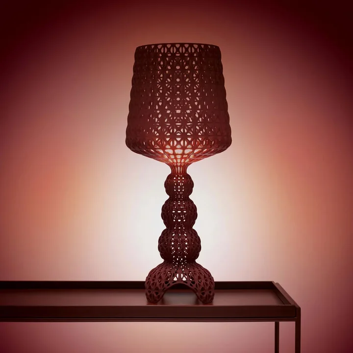 Kartell - Mini Kabuki LED-Tischleuchte, schwarz