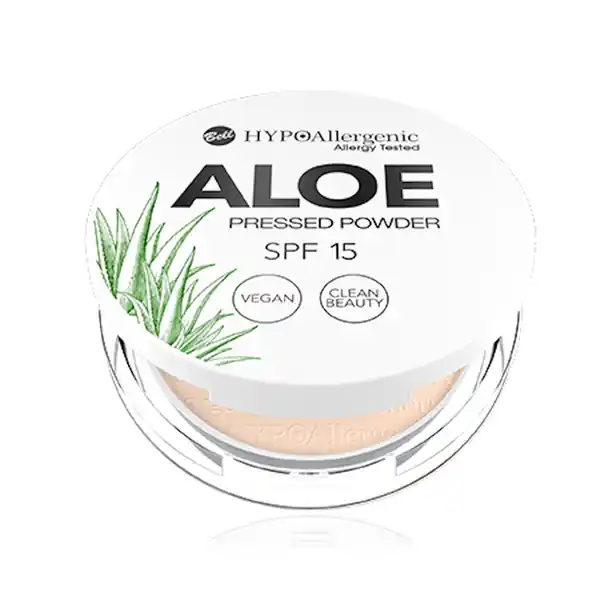 Aloe Pressed Powder SPF 15 04 Honey