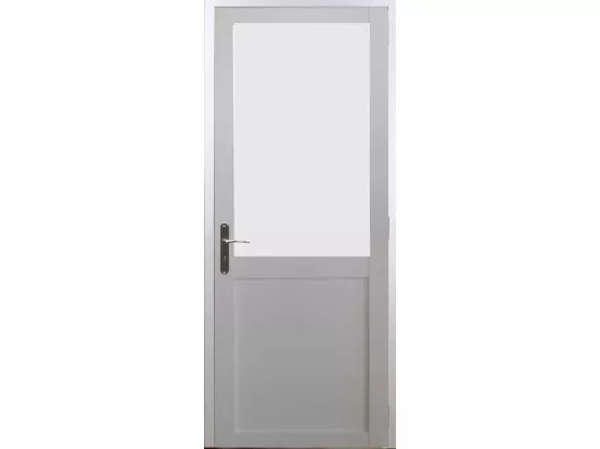 Bloc Porte Athena Blanc H204 X L83 Poussant Droite Cotes Tableau Gd Menuiseries