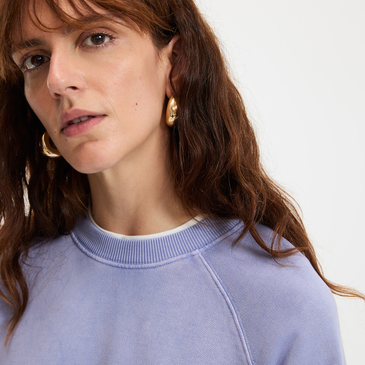 COLEÇÕES LA REDOUTE<br>Suéter com gola redonda