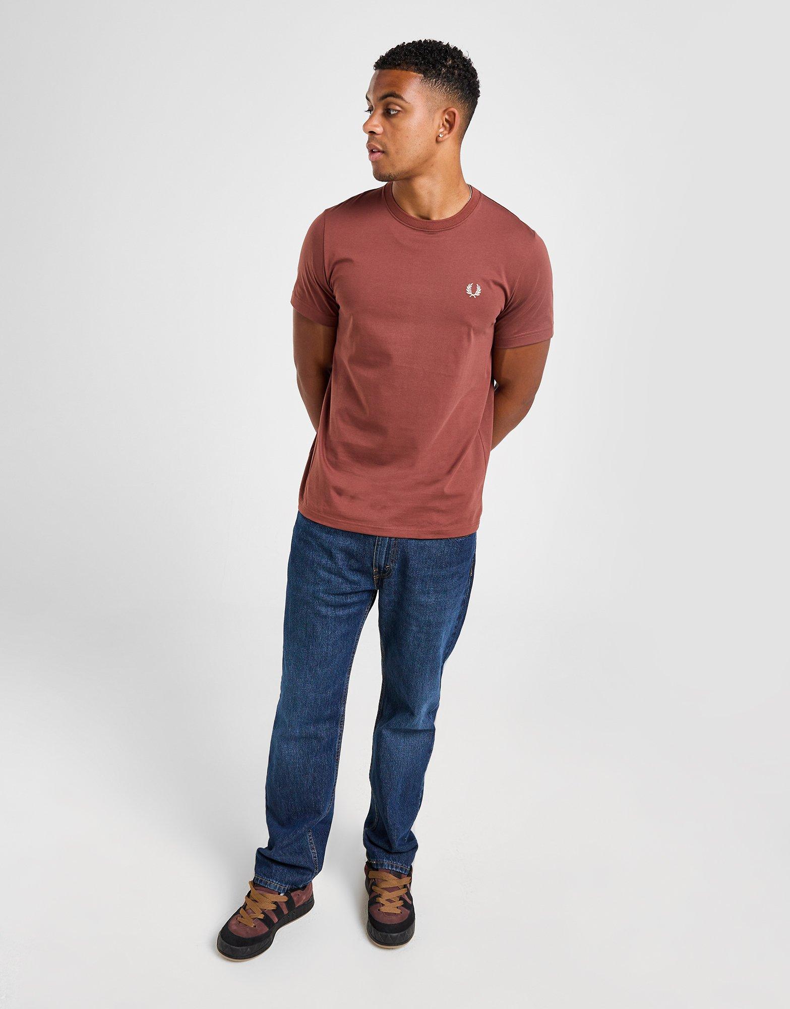 Fred Perry T-shirt Crewneck Homme
