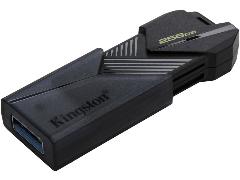 Kingston USB-Stick DataTraveler Exodia Onyx 256 GB USB-Stick mit Schutzkappe und Schlüsselring