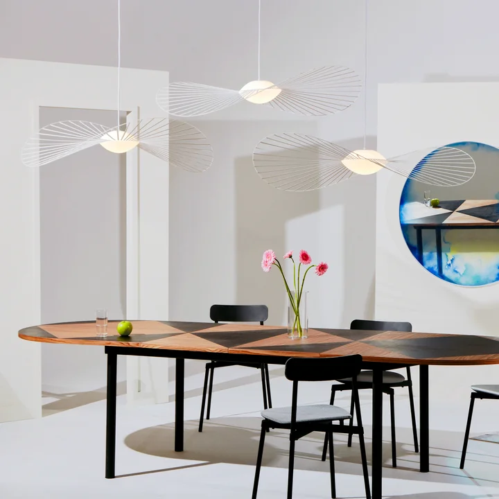 Petite Friture - Vertigo Nova LED Pendelleuchte, Ø 140 cm, weiss