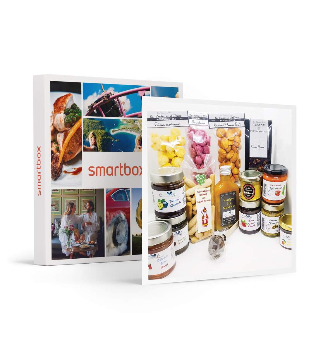 Coffret savoureux aux notes d'Alsace : 13 produits livrés chez vous - SMARTBOX - Coffret Cadeau Gastronomie